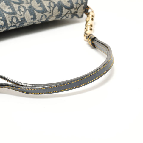 Christian Dior Marispearl One Belt Trotter Shoulder Bag Navy WS28604