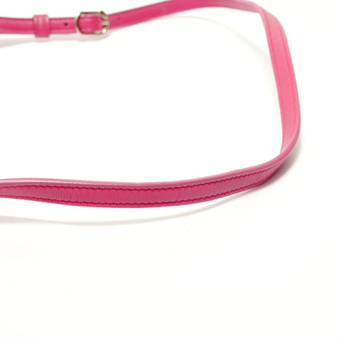 CHANEL COCO Mark Chain Phone Case (Item No. 24) Shoulder Bag pink WS28605