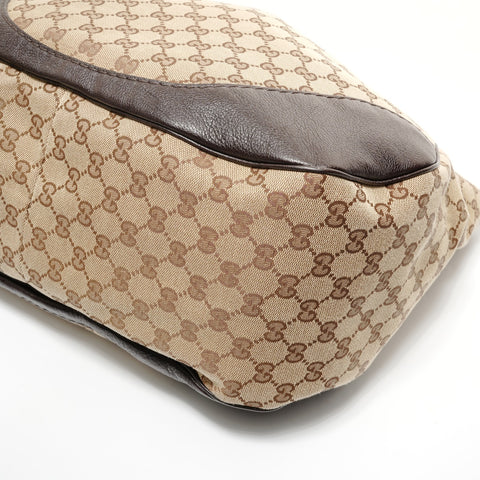 GUCCI GG canvas Shoulder Bag beige WS28606