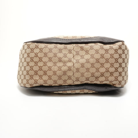 GUCCI GG canvas Shoulder Bag beige WS28606