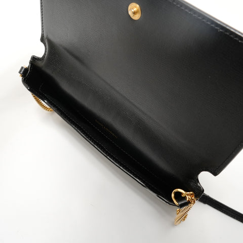 YVES SAINT LAURENT Sunset ChainShoulder Shoulder Bag black WS28608