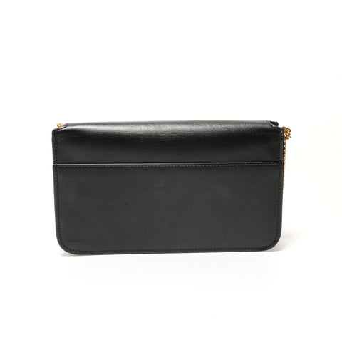 YVES SAINT LAURENT Sunset ChainShoulder Shoulder Bag black WS28608
