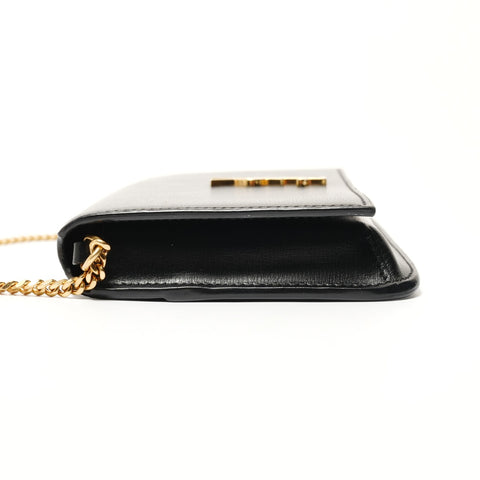 YVES SAINT LAURENT Sunset ChainShoulder Shoulder Bag black WS28608