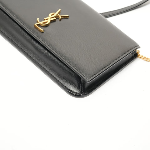 YVES SAINT LAURENT Sunset ChainShoulder Shoulder Bag black WS28608