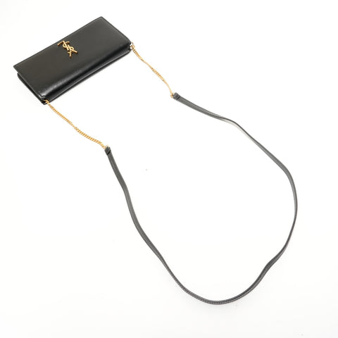 YVES SAINT LAURENT Sunset ChainShoulder Shoulder Bag black WS28608