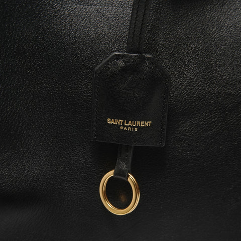 YVES SAINT LAURENT Saint Laurent Paris Cabas 2WAY Shoulder Bag black WS28609