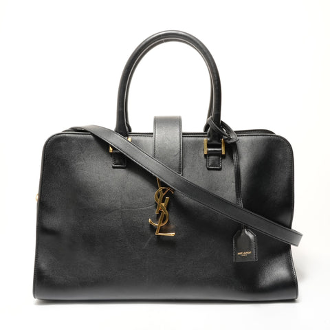 YVES SAINT LAURENT Saint Laurent Paris Cabas 2WAY Shoulder Bag black WS28609