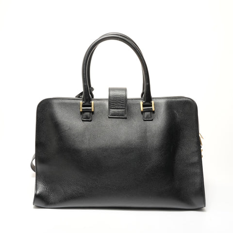 YVES SAINT LAURENT Saint Laurent Paris Cabas 2WAY Shoulder Bag black WS28609