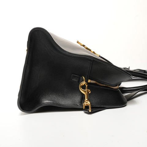 YVES SAINT LAURENT Saint Laurent Paris Cabas 2WAY Shoulder Bag black WS28609