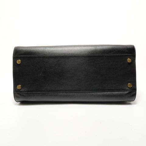 YVES SAINT LAURENT Saint Laurent Paris Cabas 2WAY Shoulder Bag black WS28609
