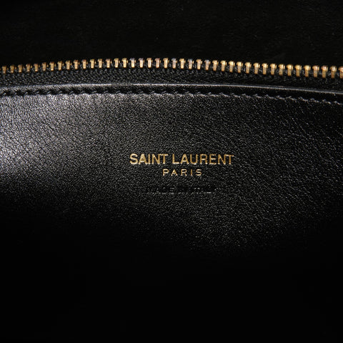 YVES SAINT LAURENT Saint Laurent Paris Cabas 2WAY Shoulder Bag black WS28609