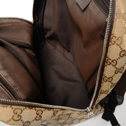 GUCCI GG canvas Backpack  Daypack beige WS28611