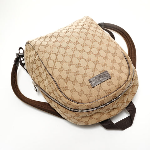 GUCCI GG canvas Backpack  Daypack beige WS28611