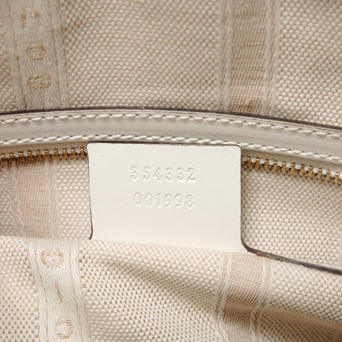 GUCCI GG Supreme 2WAY Shoulder Bag white WS28612
