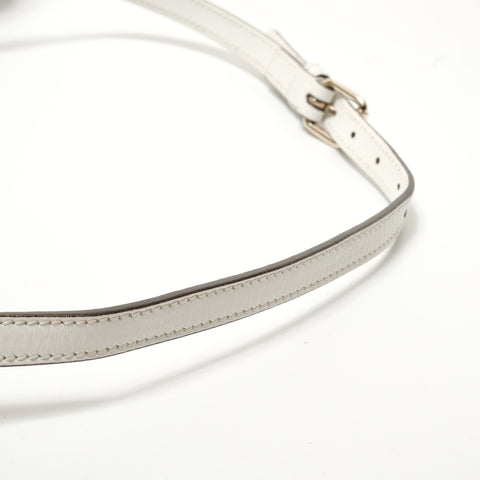 GUCCI GG Supreme 2WAY Shoulder Bag white WS28612