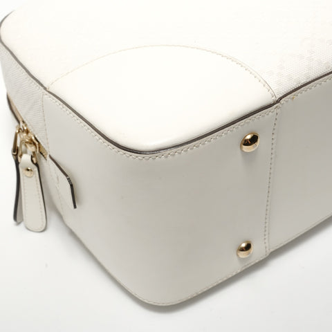 GUCCI GG Supreme 2WAY Shoulder Bag white WS28612