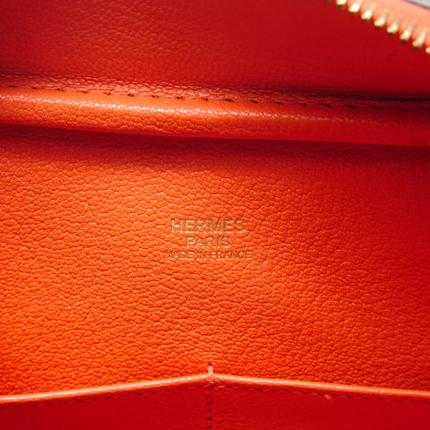 HERMES Plume 28 X stamped, Veau Swift leather Handbag black WS28615