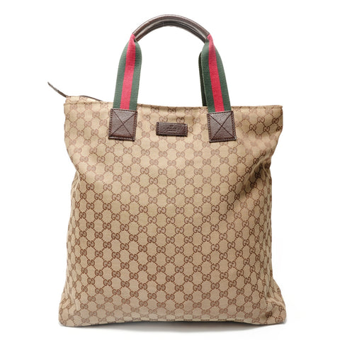GUCCI GG canvas Shoulder Bag beige WS28621