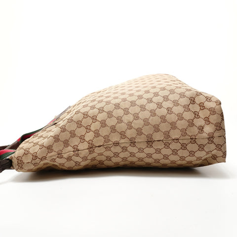 GUCCI GG canvas Shoulder Bag beige WS28621