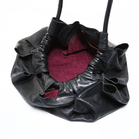 LOEWE Anagram Nappa Aire 2-way Handbag black WS28622