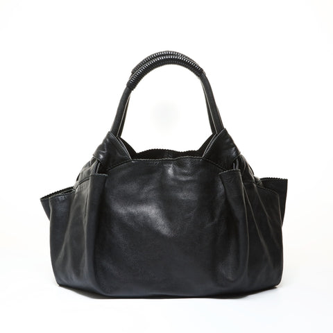 LOEWE Anagram Nappa Aire 2-way Handbag black WS28622