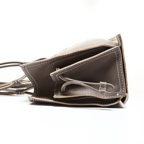 LOEWE Anagram leather Tote Bag gray WS28623