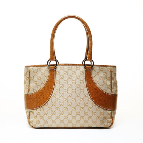 GUCCI GG canvas Tote Bag beige WS28626