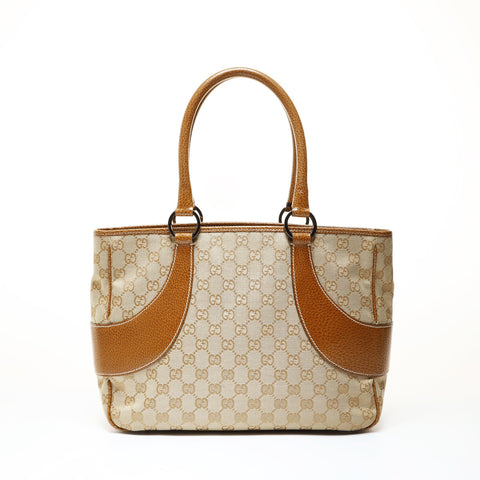 GUCCI GG canvas Tote Bag beige WS28626