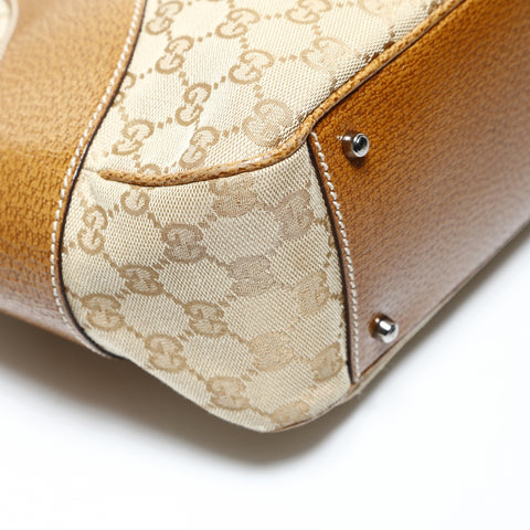 GUCCI GG canvas Tote Bag beige WS28626