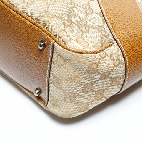 GUCCI GG canvas Tote Bag beige WS28626