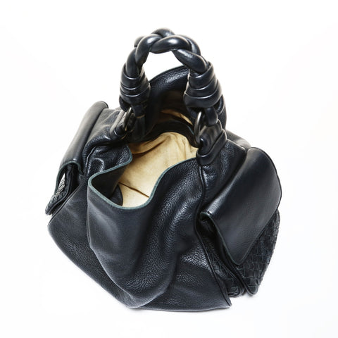 BOTTEGAVENETA INTRECCIATO Shoulder Bag black WS28628