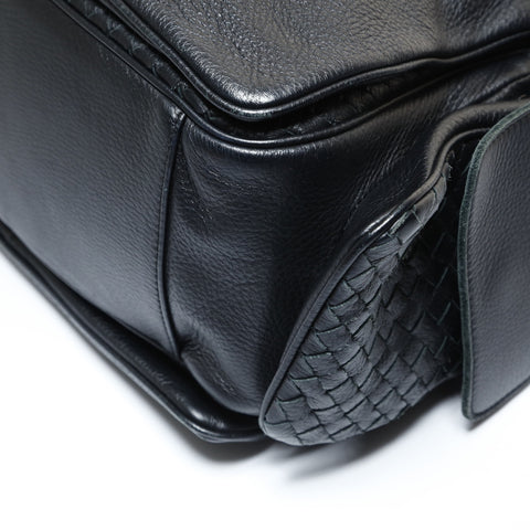 BOTTEGAVENETA INTRECCIATO Shoulder Bag black WS28628