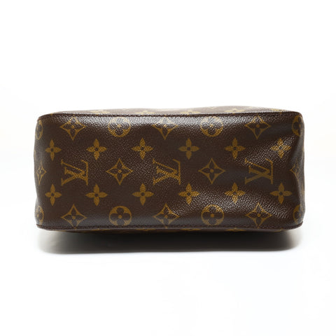 LOUIS VUITTON Monogram Looping MM, manufactured in 2001. Shoulder Bag Brown WS28629