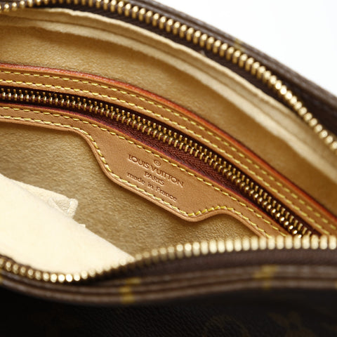 LOUIS VUITTON Monogram Looping MM, manufactured in 2001. Shoulder Bag Brown WS28629