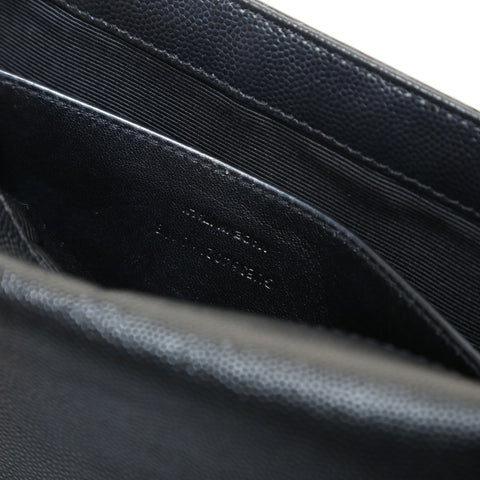 YVES SAINT LAURENT Classic Kate Metal Black Shoulder Bag black WS28630