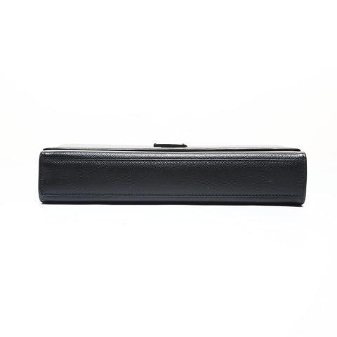 YVES SAINT LAURENT Classic Kate Metal Black Shoulder Bag black WS28630