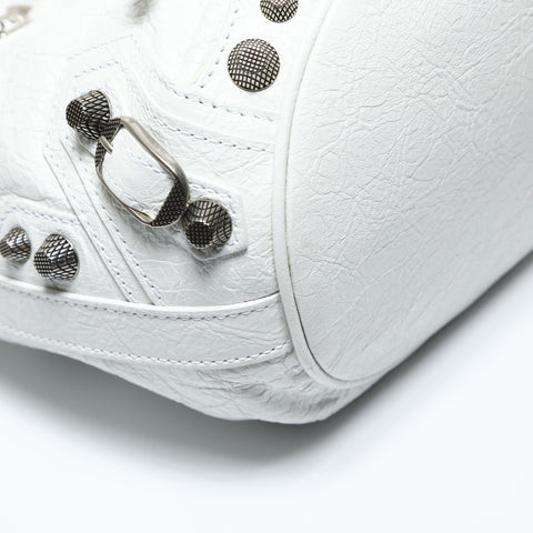 BALENCIAGA Le Cagol XS Bucket Shoulder Bag white WS28632