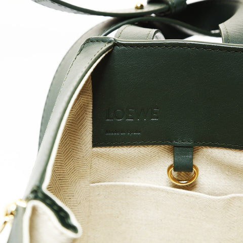LOEWE Hammock Leather 2way Small Shoulder Bag green WS28635