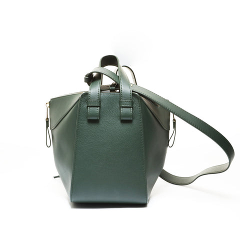 LOEWE Hammock Leather 2way Small Shoulder Bag green WS28635