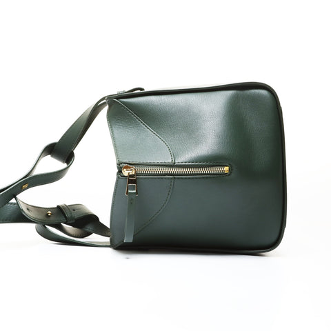 LOEWE Hammock Leather 2way Small Shoulder Bag green WS28635