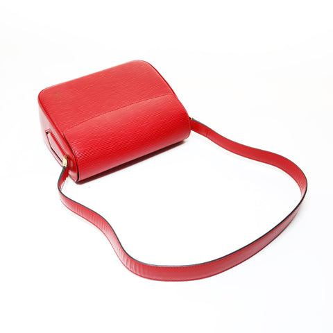 LOUIS VUITTON 1999 Bussy Epi Shoulder Bag Red WS28639