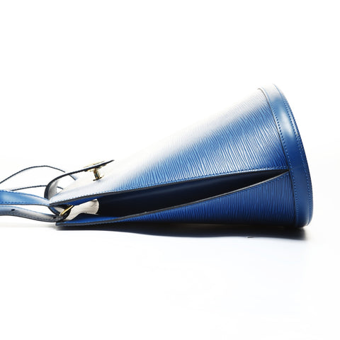 LOUIS VUITTON Cluny Epi, made in 1996 Shoulder Bag blue WS28640