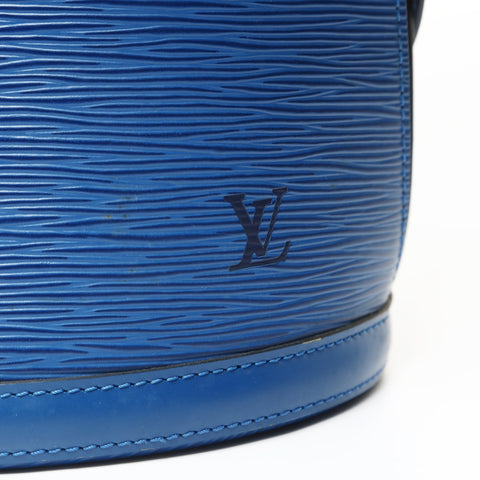LOUIS VUITTON Cluny Epi, made in 1996 Shoulder Bag blue WS28640