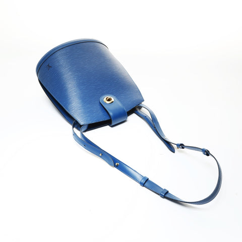 LOUIS VUITTON Cluny Epi, made in 1996 Shoulder Bag blue WS28640