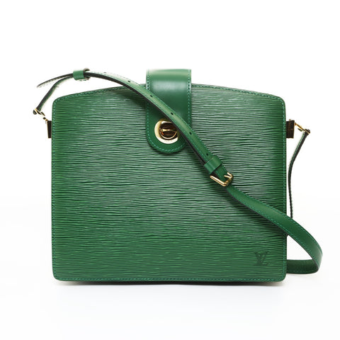 LOUIS VUITTON 1994 Captine Epi Shoulder Bag green WS28641