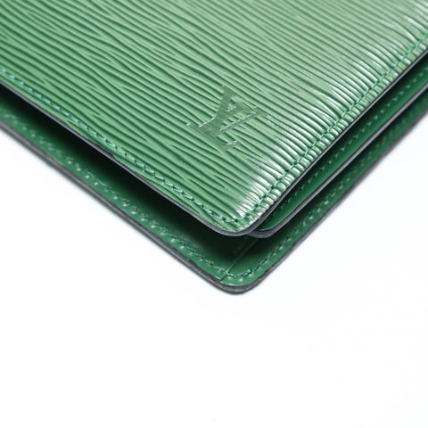 LOUIS VUITTON 1994 Captine Epi Shoulder Bag green WS28641
