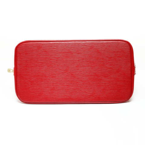 LOUIS VUITTON Alma PM Epi, manufactured in 2000 Handbag Red WS28642