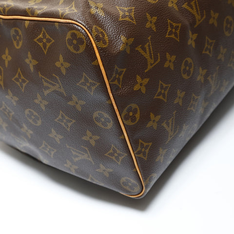 LOUIS VUITTON 1996 Monogram Speedy 40 (older model) Handbag Brown WS28643