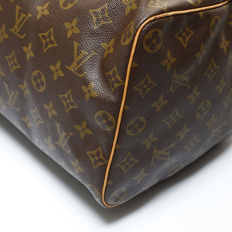 LOUIS VUITTON 1996 Monogram Speedy 40 (older model) Handbag Brown WS28643