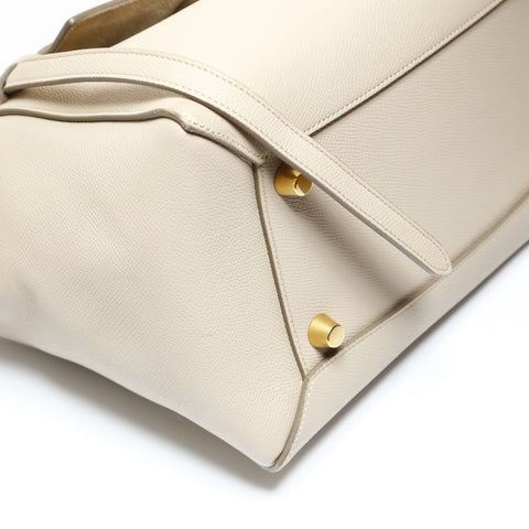 CELINE Leather 2-Way Belt Bag Shoulder Bag beige WS28646